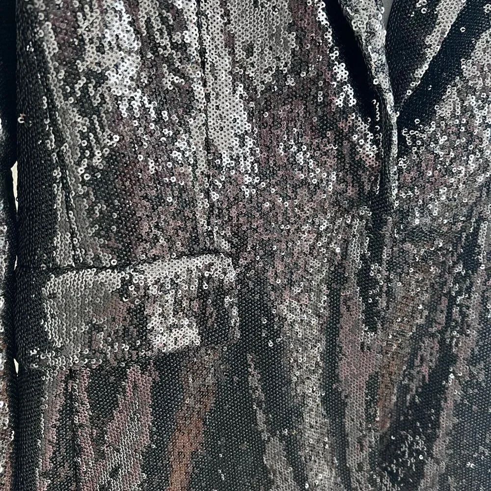 Milly Alexa Peaked Sequin Blazer - Picture 7 of 10